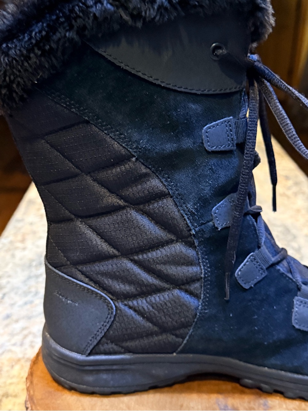 Columbia Aspen Ridge women’s waterproof winter snow boots black size 10 NIB - Picture 6 of 16